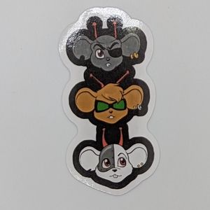 Biker Mice from Mars Sticker